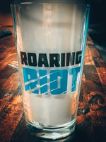 Roaring Riot Pint Glass
