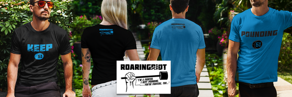 Keep Pounding: The 2022 Roaring Riot Membership Shirt