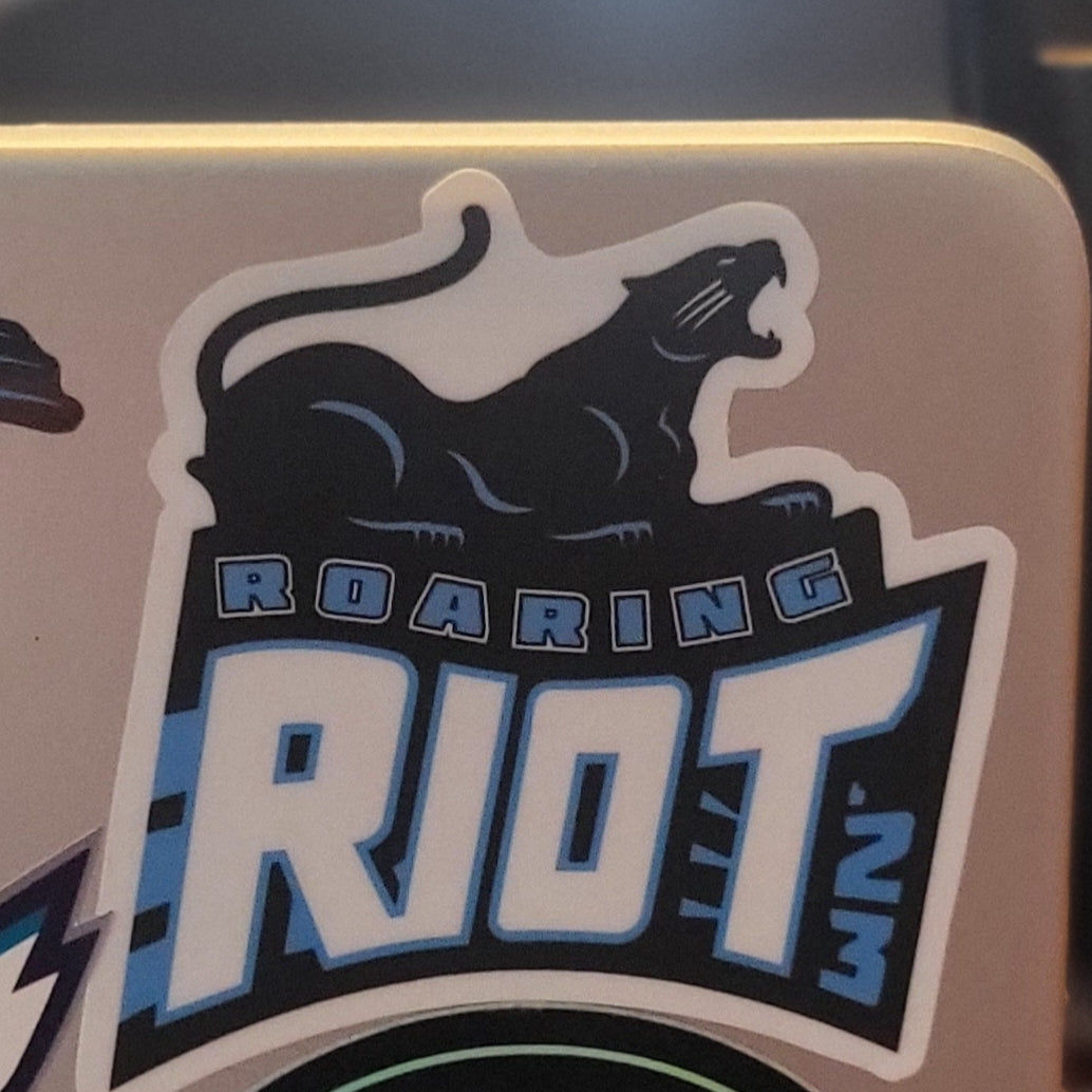 Throwback Sticker – Roaring Riot