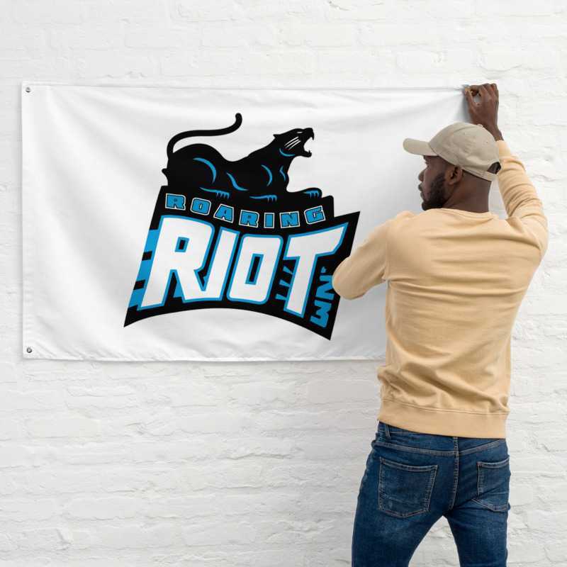 Roaring Riot 2023 Throwback Flag