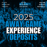 2025 Away Game Experiences - Deposits