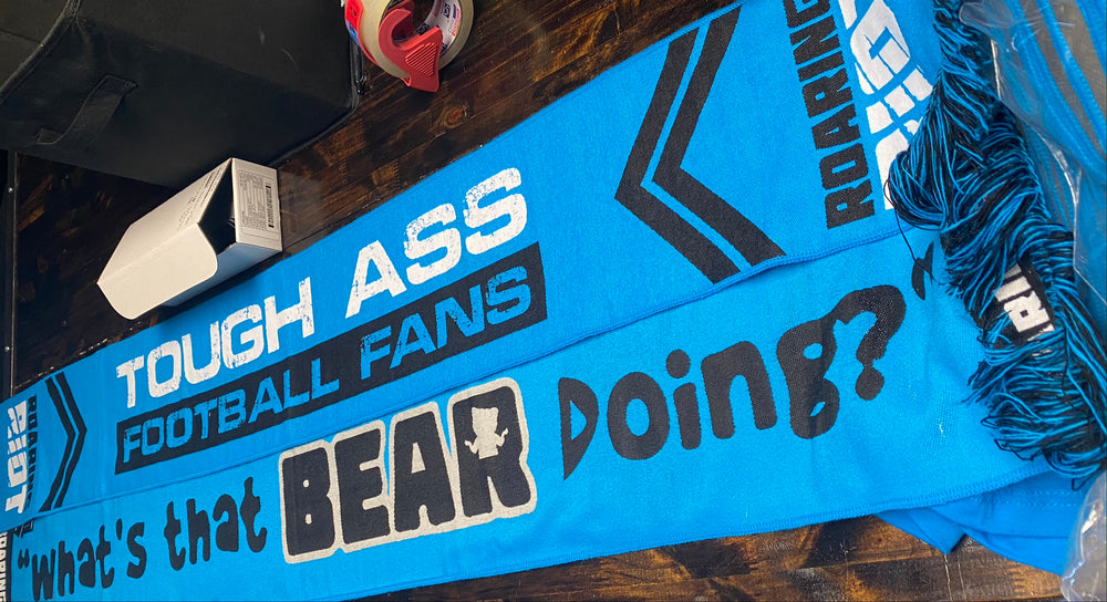 Tough Ass Football Fans / What's That Bear Doing Scarf