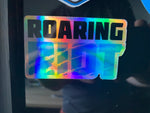 Roaring Riot Holographic Sticker